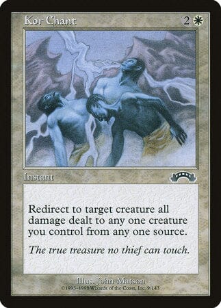 Kor Chant [Exodus] MTG Single Magic: The Gathering  | Multizone: Comics And Games