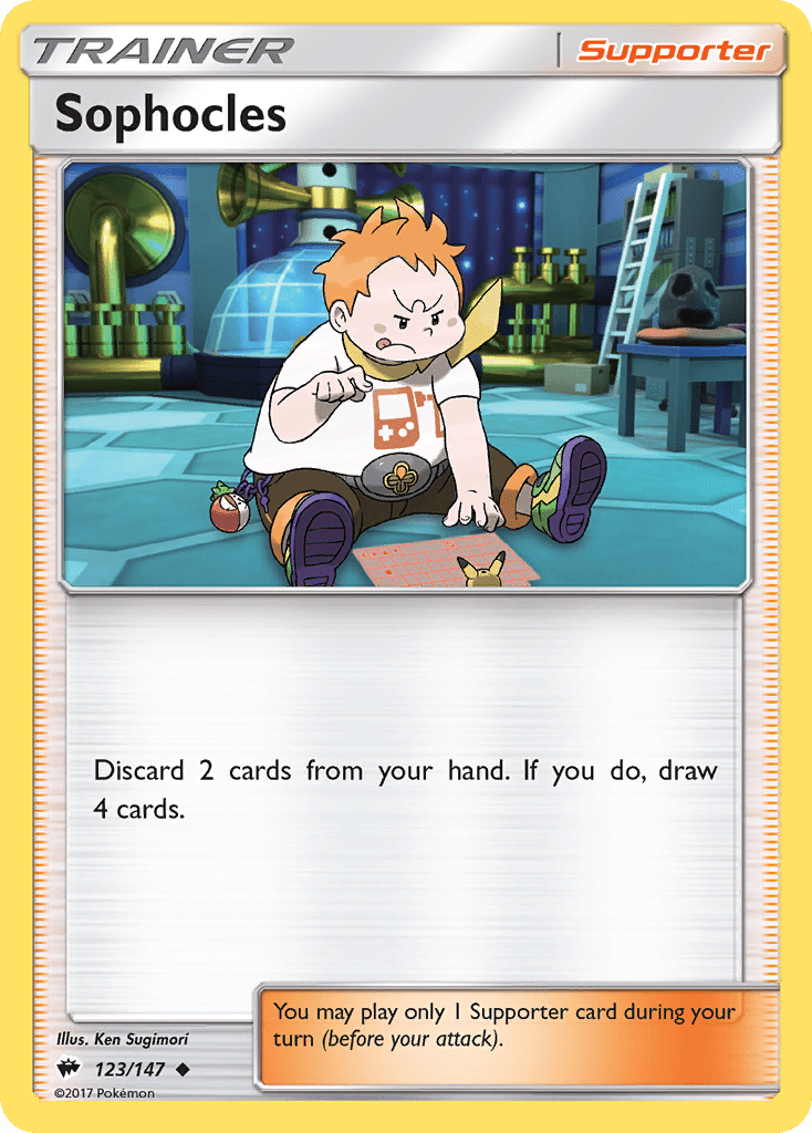 Sophocles (123/147) [Sun & Moon: Burning Shadows] Pokemon Single Pokémon  | Multizone: Comics And Games