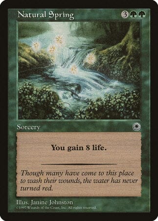 Natural Spring [Portal] MTG Single Magic: The Gathering  | Multizone: Comics And Games