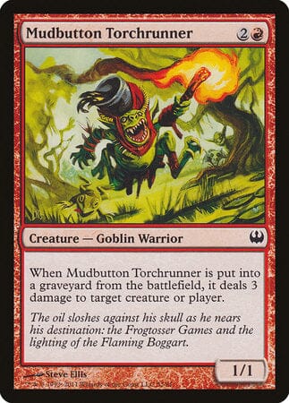 Mudbutton Torchrunner [Duel Decks: Knights vs. Dragons] MTG Single Magic: The Gathering  | Multizone: Comics And Games