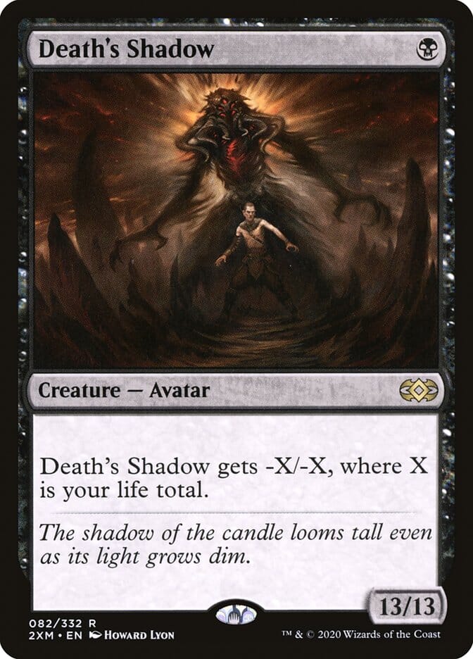 Death's Shadow [Double Masters] MTG Single Magic: The Gathering  | Multizone: Comics And Games