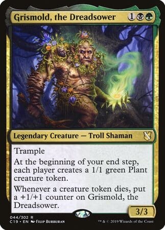 Grismold, the Dreadsower [Commander 2019] MTG Single Magic: The Gathering  | Multizone: Comics And Games