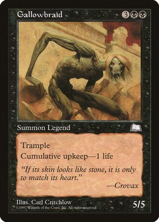 Gallowbraid [Weatherlight] MTG Single Magic: The Gathering  | Multizone: Comics And Games