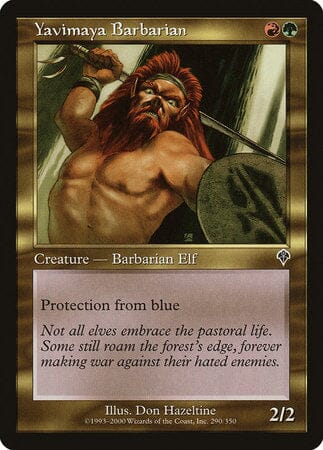 Yavimaya Barbarian [Invasion] MTG Single Magic: The Gathering  | Multizone: Comics And Games