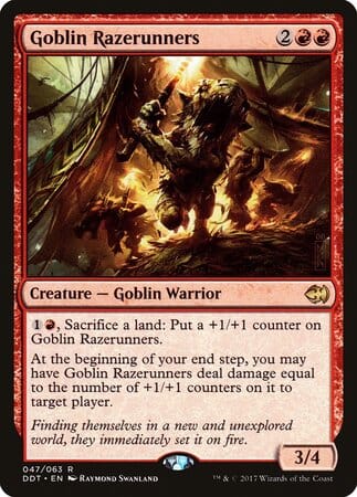 Goblin Razerunners [Duel Decks: Merfolk vs. Goblins] MTG Single Magic: The Gathering  | Multizone: Comics And Games