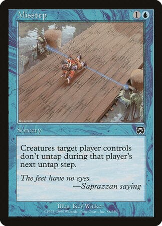 Misstep [Mercadian Masques] MTG Single Magic: The Gathering  | Multizone: Comics And Games