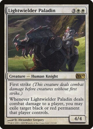 Lightwielder Paladin [Magic 2010] MTG Single Magic: The Gathering  | Multizone: Comics And Games