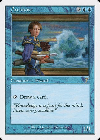 Archivist [Seventh Edition] MTG Single Magic: The Gathering  | Multizone: Comics And Games