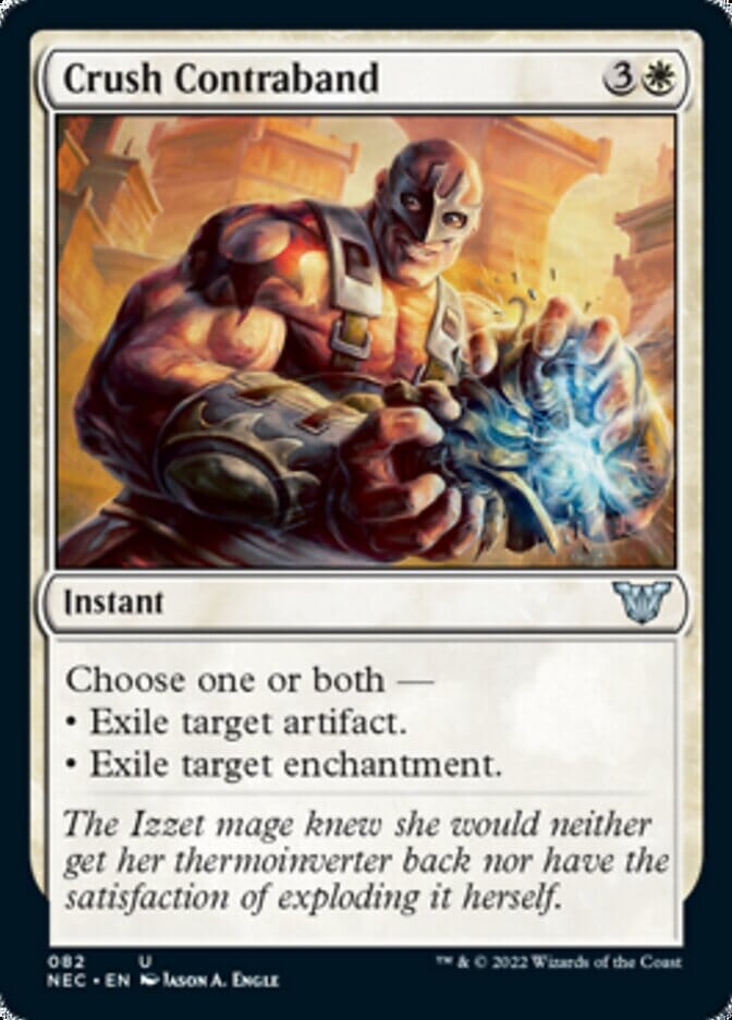 Crush Contraband [Kamigawa: Neon Dynasty Commander] MTG Single Magic: The Gathering  | Multizone: Comics And Games