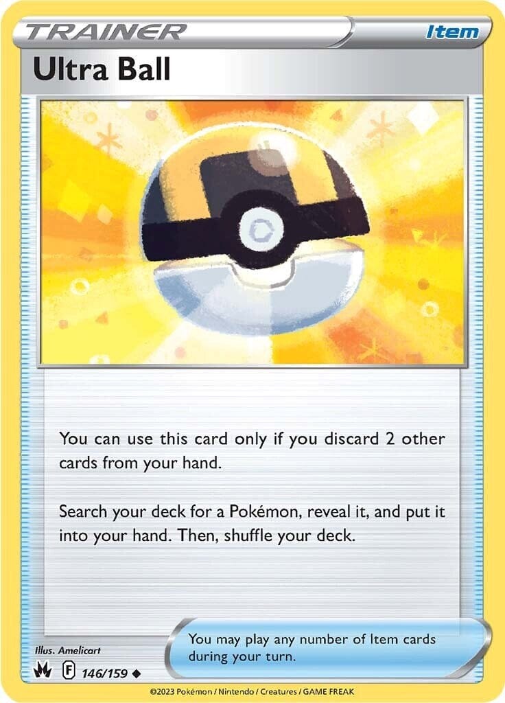 Ultra Ball (146/159) [Sword & Shield: Crown Zenith] Pokemon Single Pokémon  | Multizone: Comics And Games