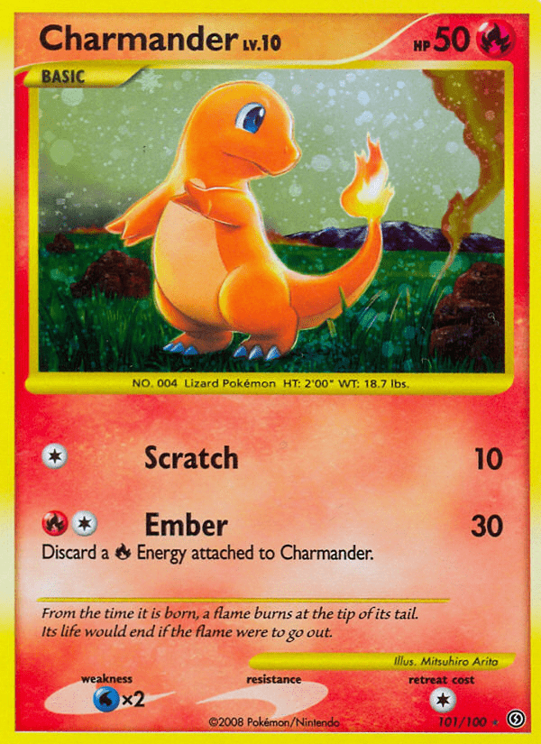 Charmander (101/100) [Diamond & Pearl: Stormfront] Pokemon Single Pokémon  | Multizone: Comics And Games