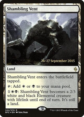 Shambling Vent [Battle for Zendikar Promos] MTG Single Magic: The Gathering  | Multizone: Comics And Games