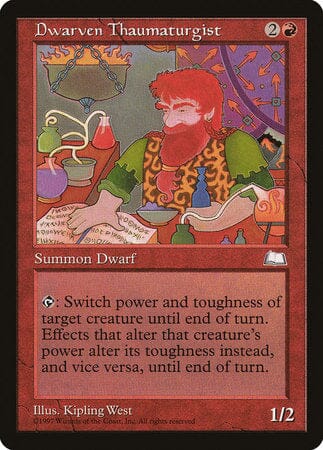 Dwarven Thaumaturgist [Weatherlight] MTG Single Magic: The Gathering  | Multizone: Comics And Games