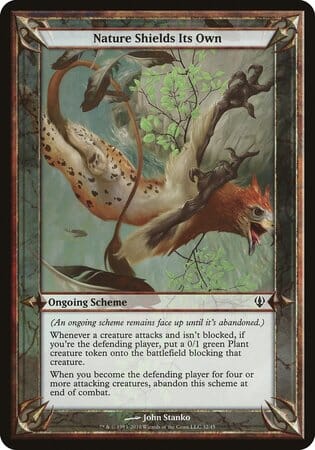 Nature Shields Its Own (Archenemy) [Archenemy Schemes] MTG Single Magic: The Gathering  | Multizone: Comics And Games