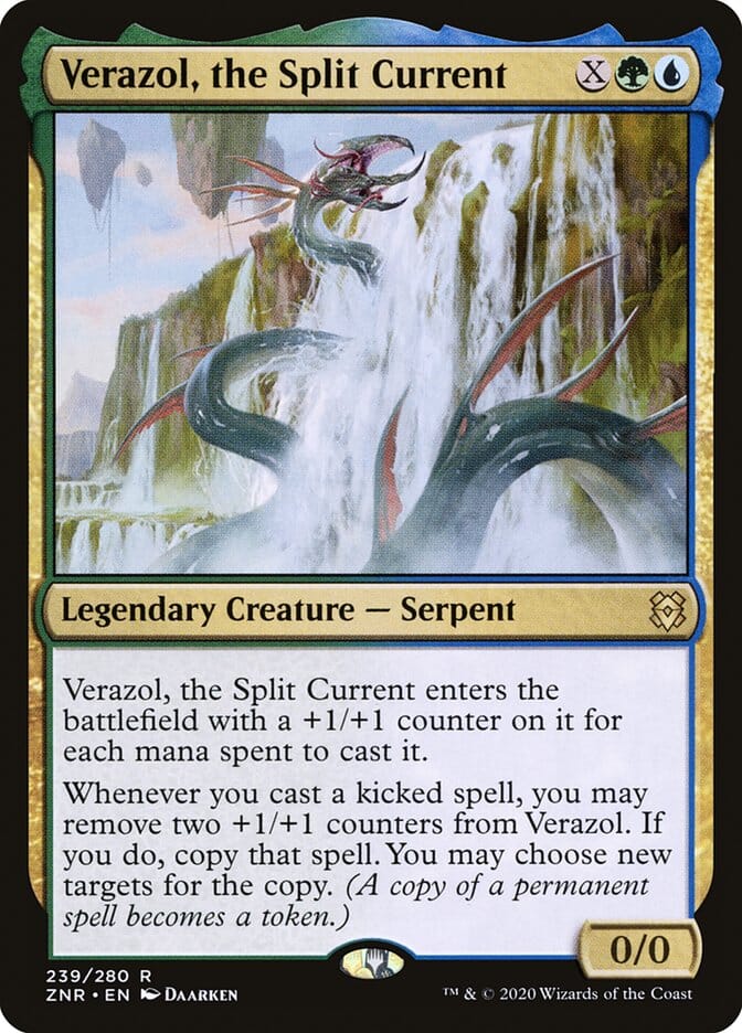 Verazol, the Split Current [Zendikar Rising] MTG Single Magic: The Gathering  | Multizone: Comics And Games