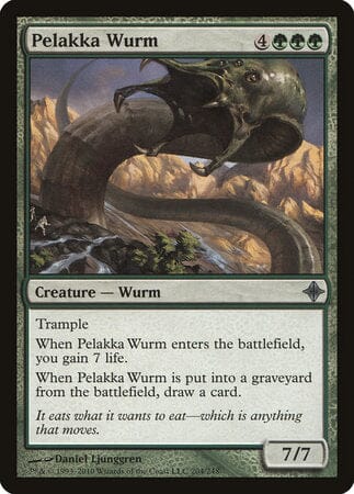 Pelakka Wurm [Rise of the Eldrazi] MTG Single Magic: The Gathering  | Multizone: Comics And Games