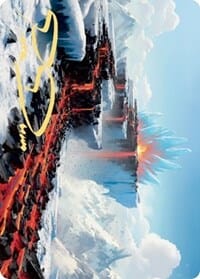 Surtland Frostpyre Art Card (Gold-Stamped Signature) [Kaldheim: Art Series] MTG Single Magic: The Gathering  | Multizone: Comics And Games