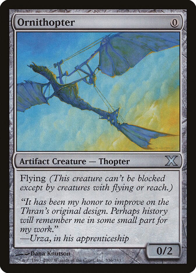 Ornithopter [Tenth Edition] MTG Single Magic: The Gathering  | Multizone: Comics And Games