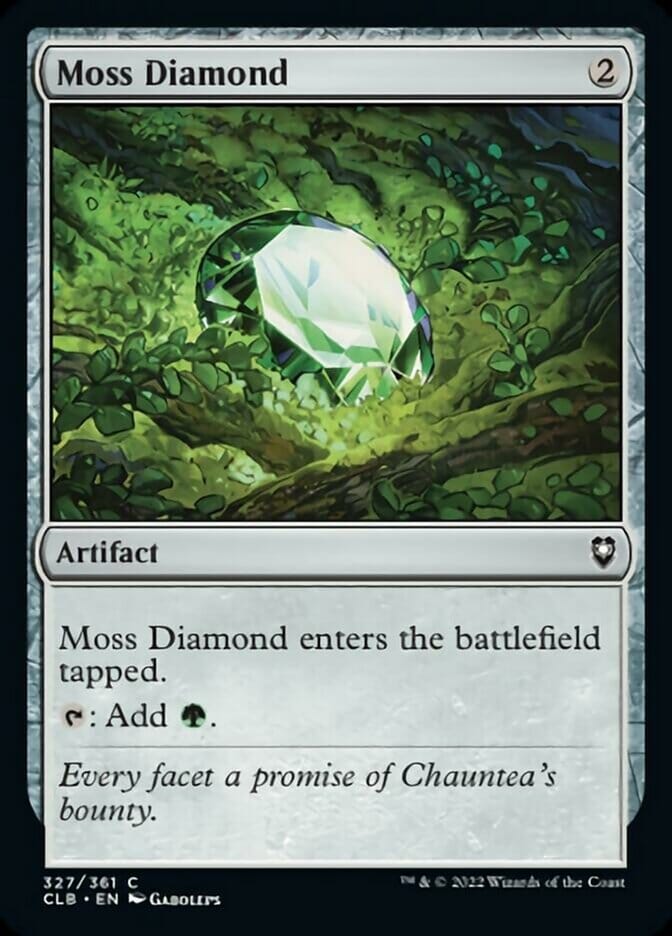 Moss Diamond [Commander Legends: Battle for Baldur's Gate] MTG Single Magic: The Gathering  | Multizone: Comics And Games