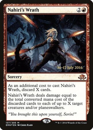 Nahiri's Wrath [Eldritch Moon Promos] MTG Single Magic: The Gathering  | Multizone: Comics And Games
