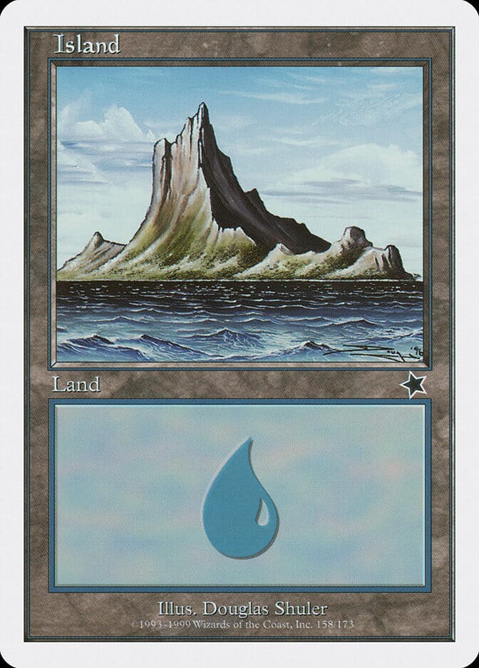 Island (158) [Starter 1999] MTG Single Magic: The Gathering  | Multizone: Comics And Games