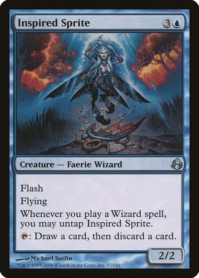 Inspired Sprite [Morningtide] MTG Single Magic: The Gathering  | Multizone: Comics And Games
