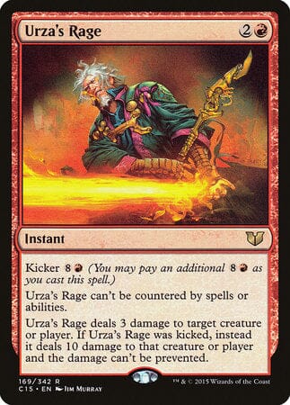 Urza's Rage [Commander 2015] MTG Single Magic: The Gathering  | Multizone: Comics And Games