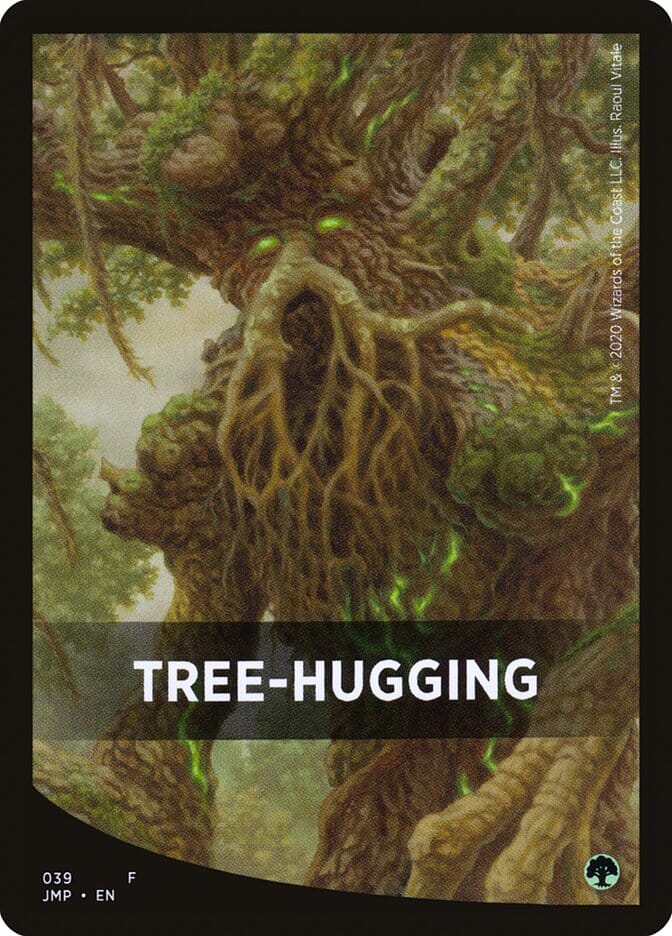 Tree-Hugging Theme Card [Jumpstart Front Cards] MTG Single Magic: The Gathering  | Multizone: Comics And Games