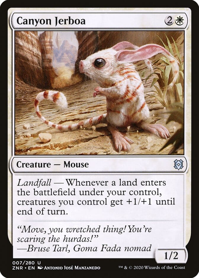 Canyon Jerboa [Zendikar Rising] MTG Single Magic: The Gathering  | Multizone: Comics And Games