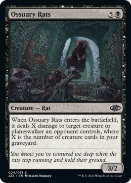 Ossuary Rats [Jumpstart 2022] MTG Single Magic: The Gathering  | Multizone: Comics And Games