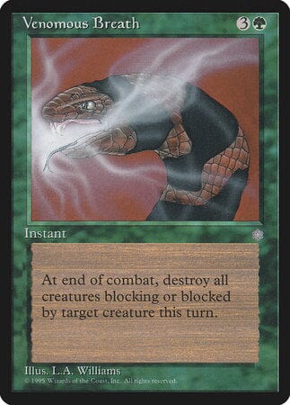 Venomous Breath [Ice Age] MTG Single Magic: The Gathering  | Multizone: Comics And Games