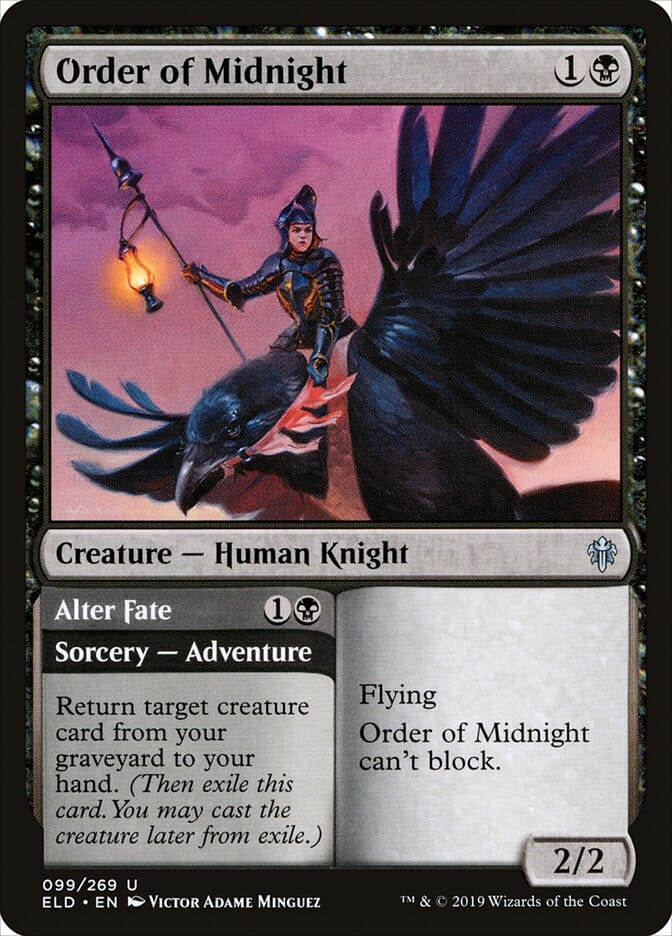 Order of Midnight // Alter Fate [Throne of Eldraine] MTG Single Magic: The Gathering  | Multizone: Comics And Games