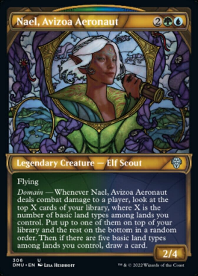 Nael, Avizoa Aeronaut (Showcase) [Dominaria United] MTG Single Magic: The Gathering  | Multizone: Comics And Games