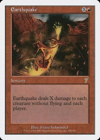 Earthquake [Seventh Edition] MTG Single Magic: The Gathering  | Multizone: Comics And Games