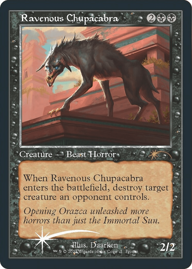 Ravenous Chupacabra (Open House) [Wizards Play Network 2023] MTG Single Magic: The Gathering  | Multizone: Comics And Games