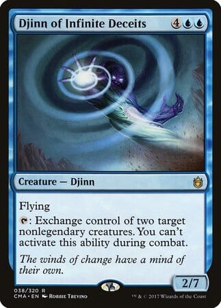 Djinn of Infinite Deceits [Commander Anthology] MTG Single Magic: The Gathering  | Multizone: Comics And Games