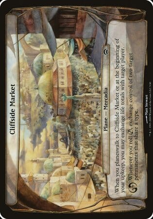 Cliffside Market (Planechase) [Planechase Planes] MTG Single Magic: The Gathering  | Multizone: Comics And Games