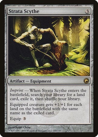 Strata Scythe [Scars of Mirrodin] MTG Single Magic: The Gathering  | Multizone: Comics And Games