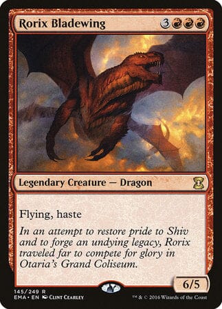 Rorix Bladewing [Eternal Masters] MTG Single Magic: The Gathering  | Multizone: Comics And Games