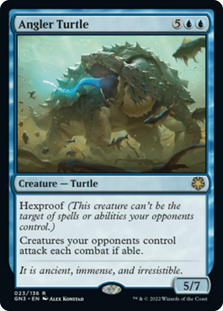 Angler Turtle [Game Night: Free-for-All] MTG Single Magic: The Gathering  | Multizone: Comics And Games