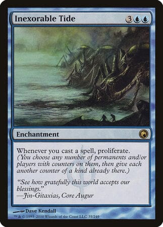 Inexorable Tide [Scars of Mirrodin] MTG Single Magic: The Gathering  | Multizone: Comics And Games