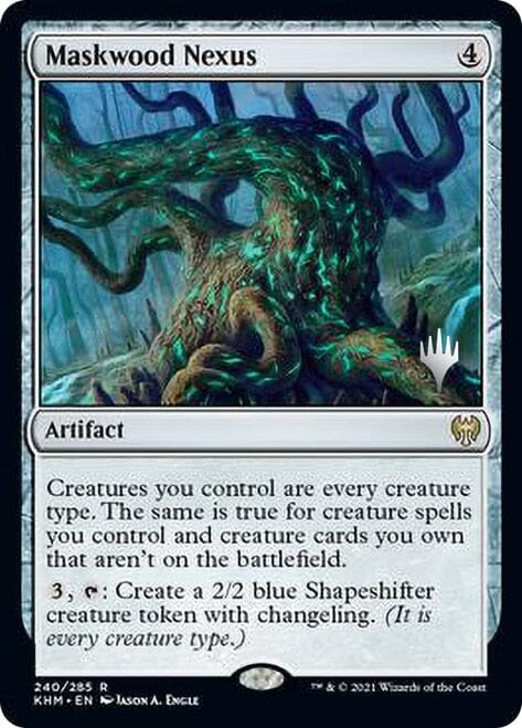 Maskwood Nexus [Kaldheim Promo Pack] MTG Single Magic: The Gathering  | Multizone: Comics And Games