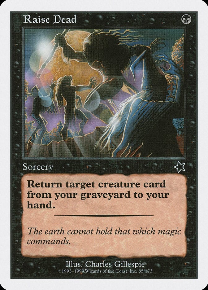 Raise Dead [Starter 1999] MTG Single Magic: The Gathering  | Multizone: Comics And Games