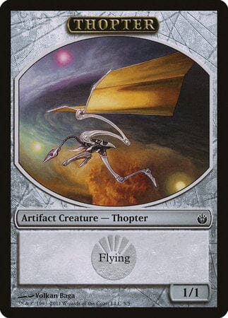 Thopter Token [Mirrodin Besieged Tokens] MTG Single Magic: The Gathering  | Multizone: Comics And Games