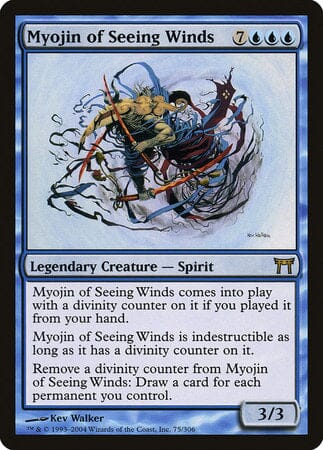 Myojin of Seeing Winds [Champions of Kamigawa] MTG Single Magic: The Gathering  | Multizone: Comics And Games