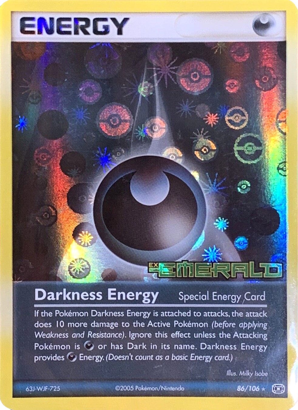 Darkness Energy (86/106) (Stamped) [EX: Emerald] Pokemon Single Pokémon  | Multizone: Comics And Games