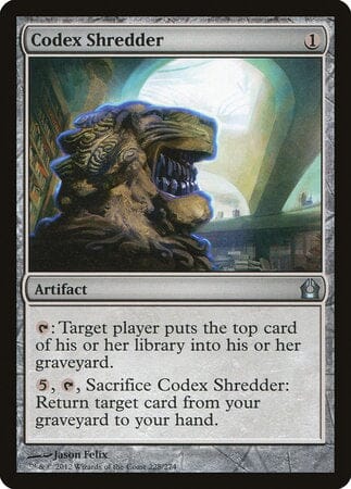 Codex Shredder [Return to Ravnica] MTG Single Magic: The Gathering  | Multizone: Comics And Games