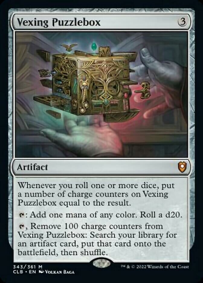 Vexing Puzzlebox [Commander Legends: Battle for Baldur's Gate] MTG Single Magic: The Gathering  | Multizone: Comics And Games