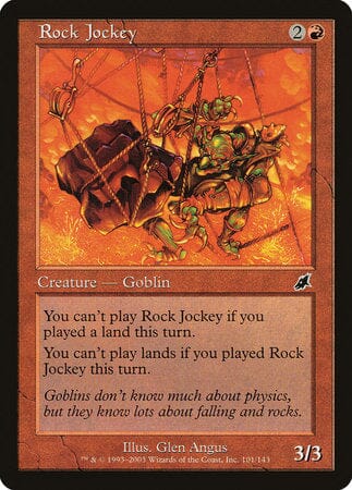 Rock Jockey [Scourge] MTG Single Magic: The Gathering  | Multizone: Comics And Games