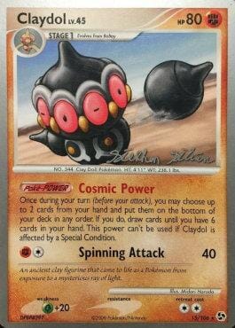 Claydol LV.45 (15/106) (Luxdrill - Stephen Silvestro) [World Championships 2009] Pokemon Single Pokémon  | Multizone: Comics And Games